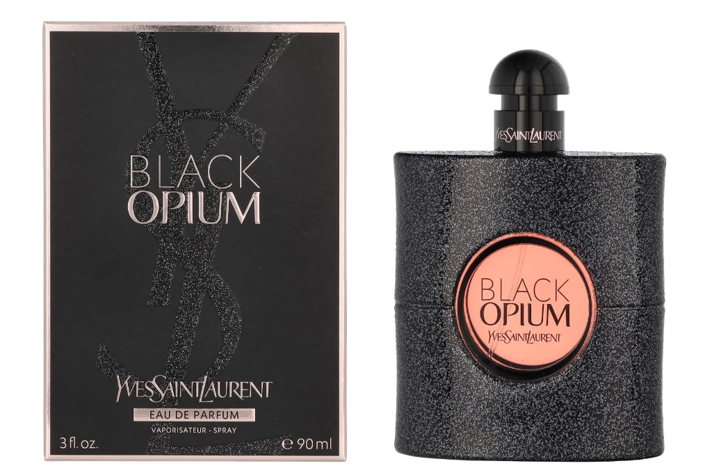 Yves Saint Laurent Black Opium Eau De Parfum for Women – 3 oz