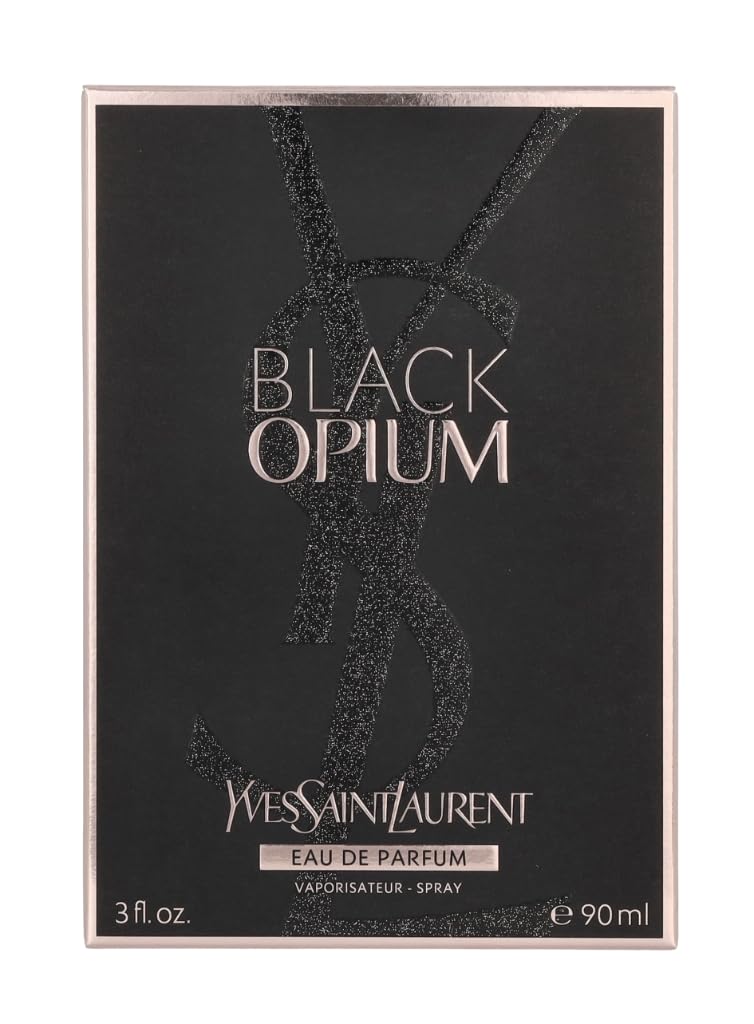 Yves Saint Laurent Black Opium Eau De Parfum for Women – 3 oz