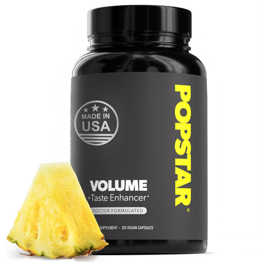 POPSTAR Labs Men’s Fertility & Semen Volume Support Supplement – Doctor Formulated Male Reproductive Health Formula, Vegan Non-GMO Capsules, Made in USA