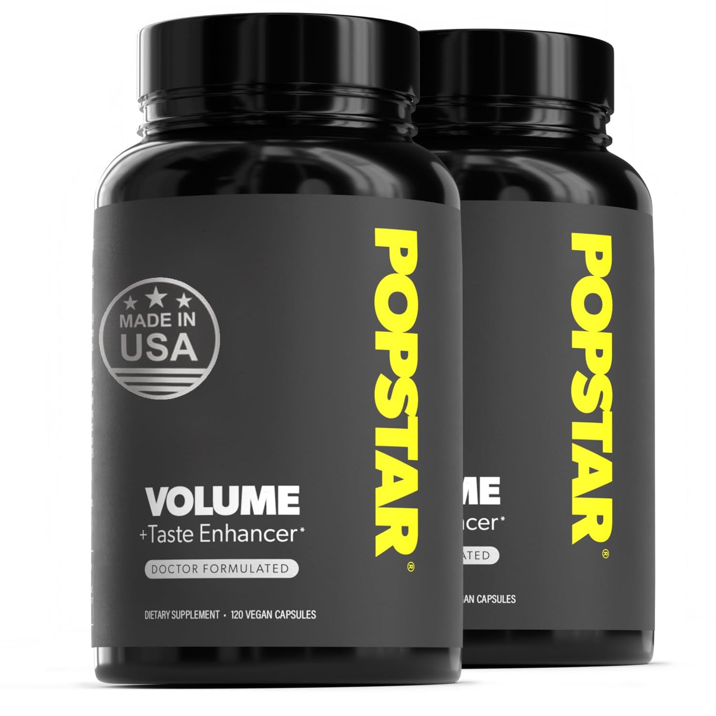 POPSTAR Labs Men’s Fertility & Semen Volume Support Supplement – Doctor Formulated Male Reproductive Health Formula, Vegan Non-GMO Capsules, Made in USA