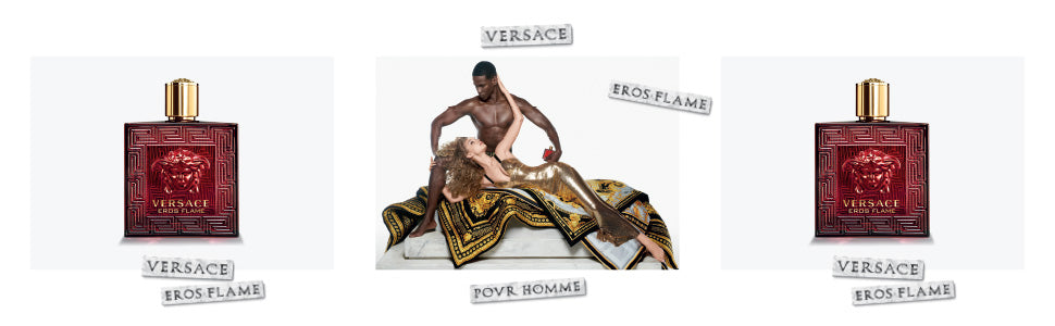Versace Eros Flame for Men Eau de Parfum Spray 3.4 Oz