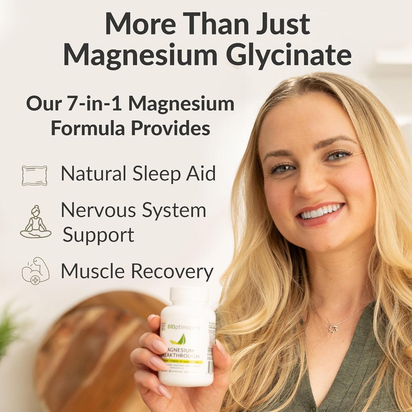 BIOptimizers Magnesium Breakthrough 4.0 – 60 Count (Pack of 5)