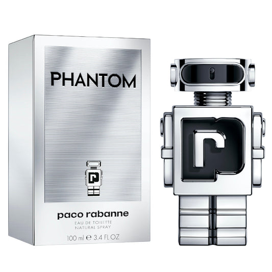 Rabanne Phantom Eau de Toilette for Men – 3.4 oz (100ml)