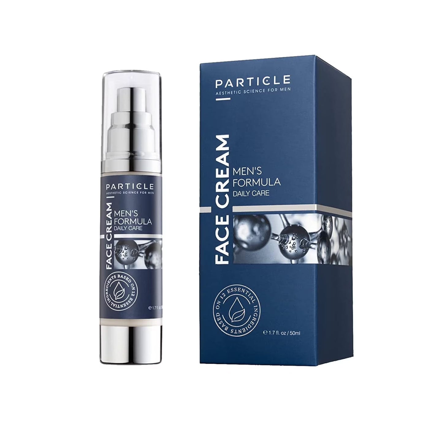 Particle 6-in-1 Face Cream for Men, Men’s Daily Hydrating Moisturizer - 1.7 fl oz